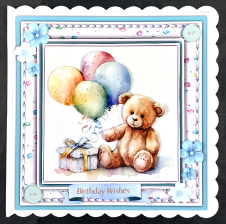 8x8 Mini Kit, Gorgeous Balloon Friends by Linda Short