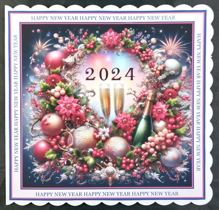 Happy New Year 2024 by Linda Short