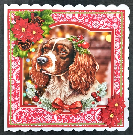A Spaniels Christmas - Mini Kit by Linda Short