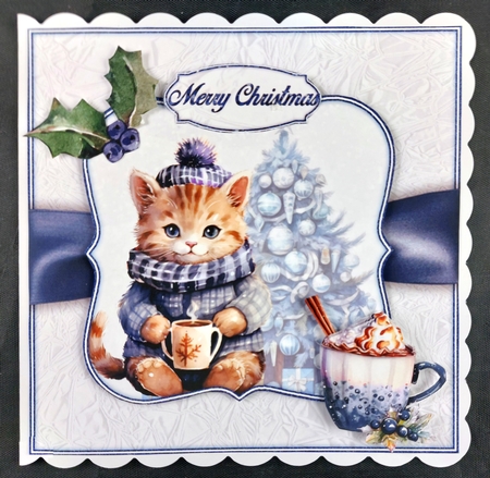 Cozy Cat 2 Mini Kit    by Linda Short