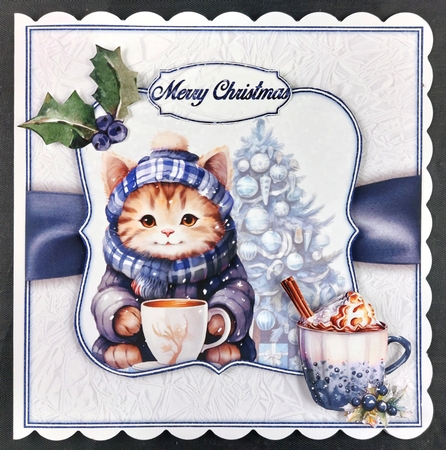 Cozy Cat 2 Mini Kit    by Linda Short