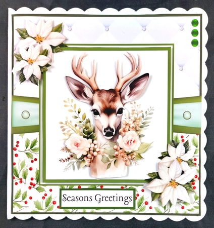 A Christmas Medley - Green #1 by Linda Short