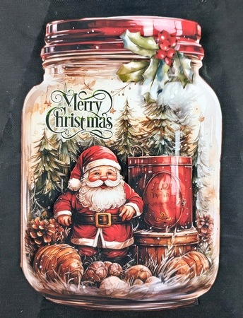 Santa Maison Jars Kit-1 by Linda Short