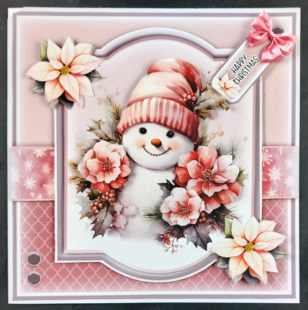 Jolly Snowman Mini Kit by Linda Short