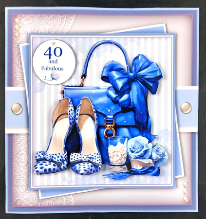 Fashionista Shoes And Bag 2 by Linda Short