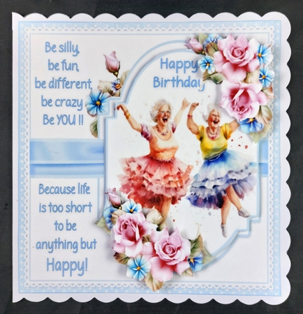 7x7 life is short choice of four mini kit by Linda Short