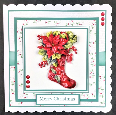 Decorative Christmas Stockings by Linda Short