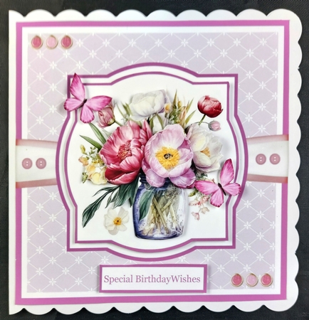 Bright and Colourful Peonies by Linda Short
