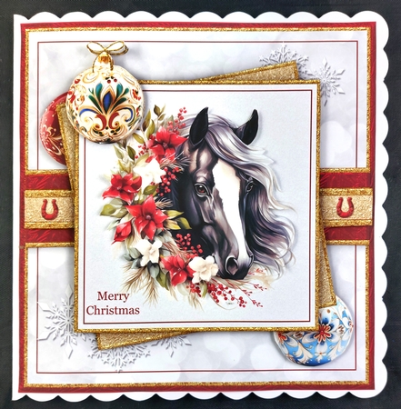 Christmas Horses - Kit 9 by Linda Short