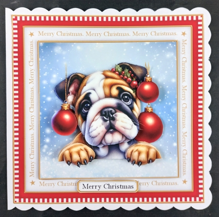 Christmas puppies by Linda Short
