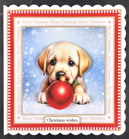 Christmas puppies by Linda Short