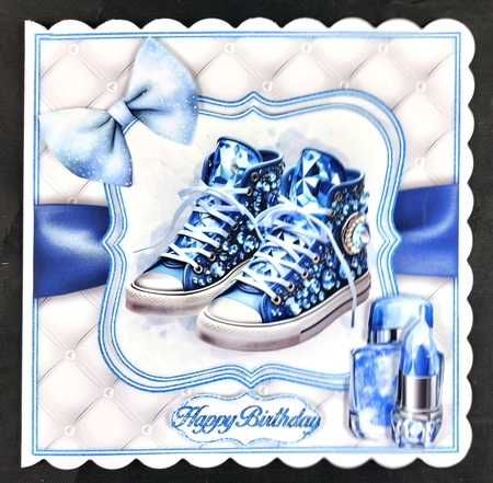 Blue Birthday Glam Mini Kit   by Linda Short