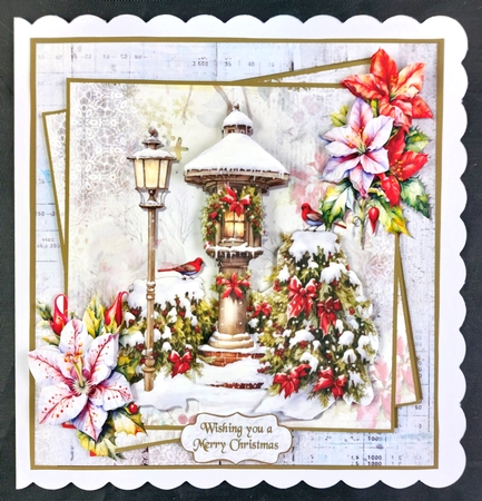 Christmas garden by Linda Short