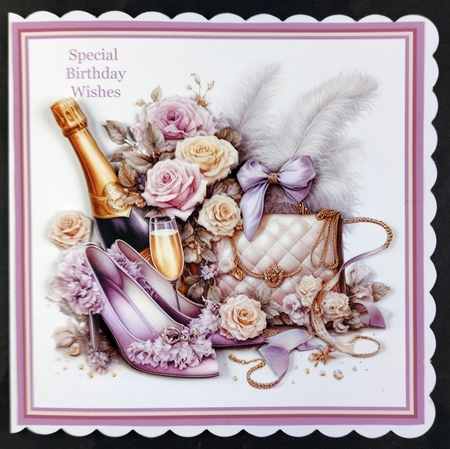 Ladies Lilac Handbags by Linda Short