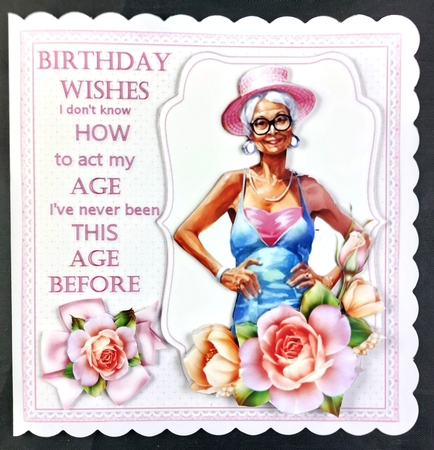 7x7 how to act my age ladies choice of four mini kit by Linda Short