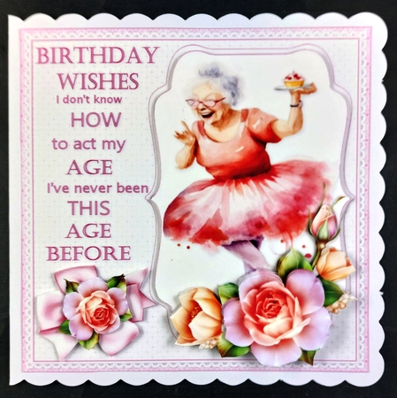 7x7 how to act my age ladies choice of four mini kit by Linda Short
