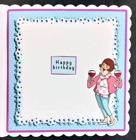 I Only Drink Wine - Insert by Linda Short