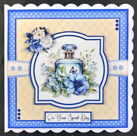 Blue Floral Perfumes by Linda Short