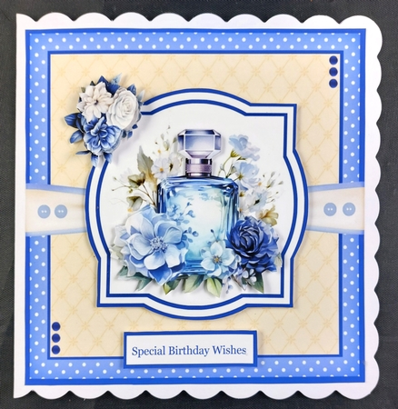 Blue Floral Perfumes by Linda Short