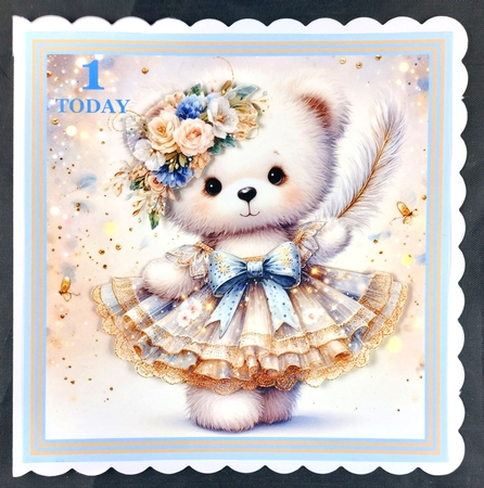 Pretty Dress Bear by Linda Short