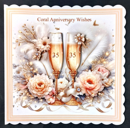 Coral Anniversary  by Linda Short