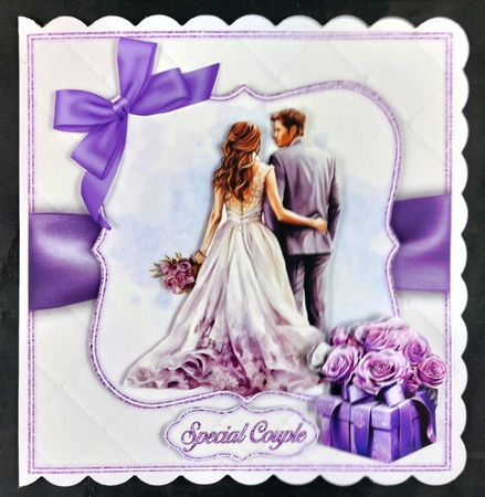 Purple Wedding Mini Kit  by Linda Short