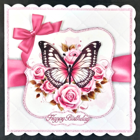 Pink Butterfly  Mini Kit  by Linda Short