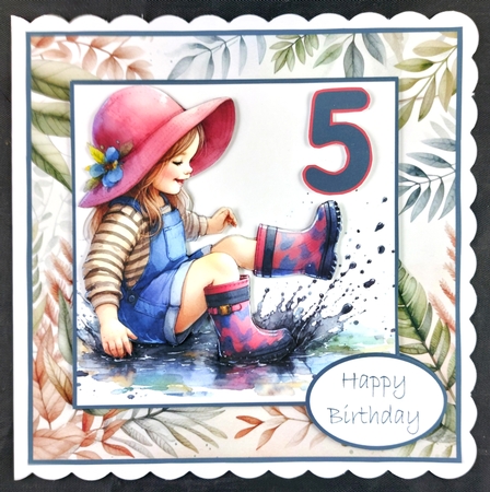 Birthday Girl 1 2 3 by Linda Short