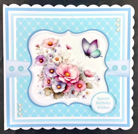 Blooming Butterflies #4 by Linda Short