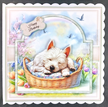 Cute Sleepy Dogs 02 Mini Page Kit  by Linda Short