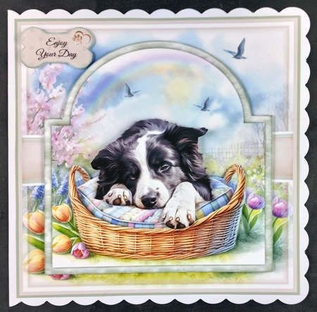 Cute Sleepy Dogs 03 Mini Page Kit  by Linda Short