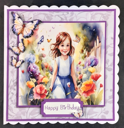 Butterfly Garden Birthday by Linda Short
