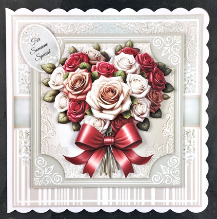 Rose Bouquets Mini Page Kit by Linda Short