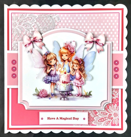 Magical Birthday Wishes Card Toppers Set by Linda Short