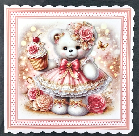 36 Tiny Heart in Jewel Colors on White Digital Paper Backgrounds by Linda Short