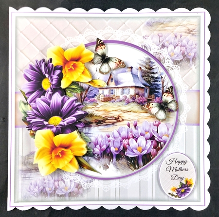 Spring Cottage 02 Mini Page Kit by Linda Short