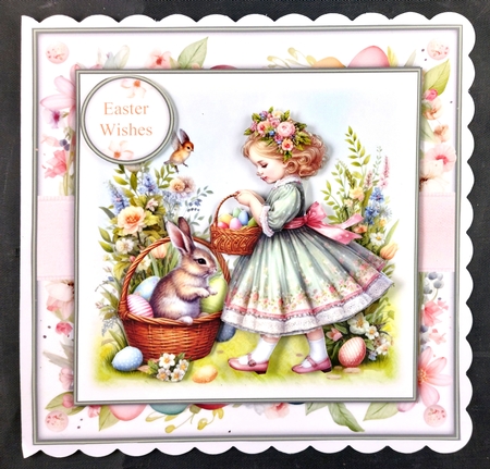 Collecting Easter eggs by Linda Short