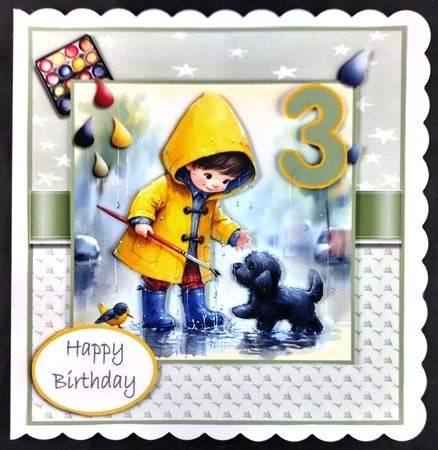 Lets Paint Rainbows Birthday by Linda Short