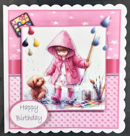 Lets Paint Rainbows Birthday Two by Linda Short