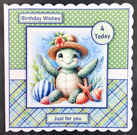 7x7 Sea Turtles Mini Kit by Linda Short