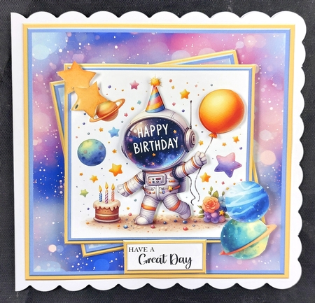 Birthday Spaceman 2 by Linda Short