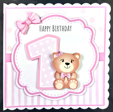 Girls First Birthday Mini Kit by Linda Short