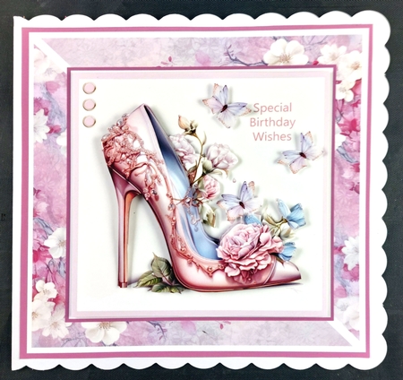 Elegant Heels Pink by Linda Short