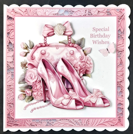Footloose and Fancy in Pink Mix 1 by Linda Short