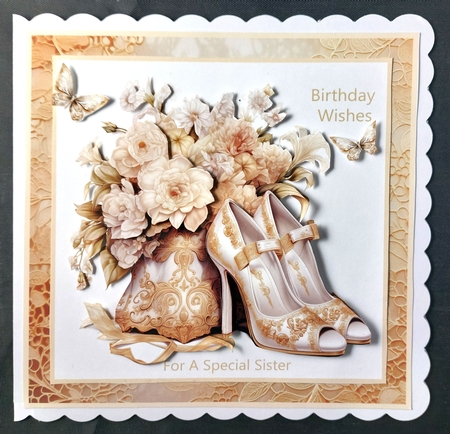Footloose and Fancy in Gold Mix 1 by Linda Short