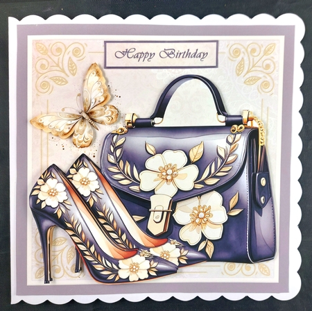 Handbag And Matching Shoes Mini Kit 01 by Linda Short