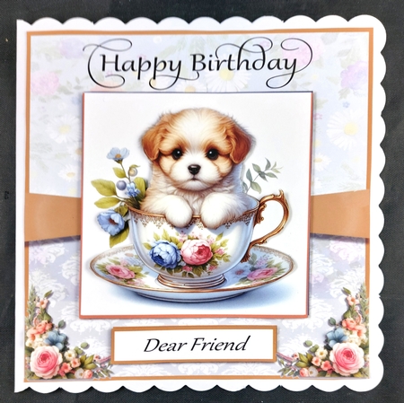 Tea Cup Pups Birthday by Linda Short