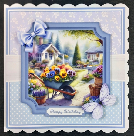 PANSY GARDEN by Linda Short