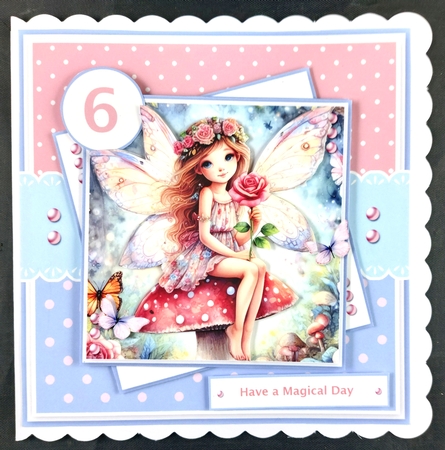 Sweet Mushroom Fairy by Linda Short