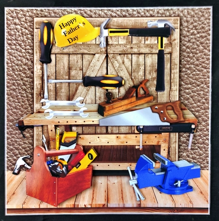 Dad`s Workshop  Mini Kit by Linda Short